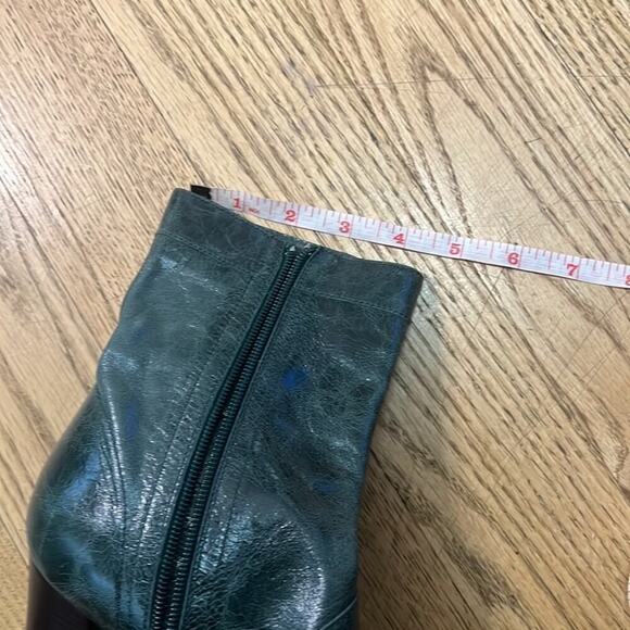 MARC JACOBS THE ANKLE GREEN BOOTS SIZE 40 - Picture 10 of 11